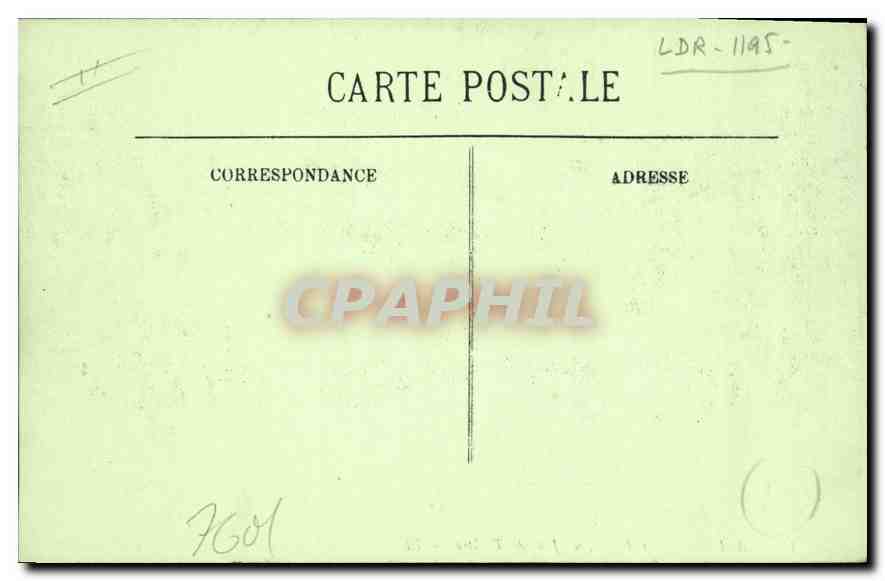 CPA Arles Les arenes un Jour de Theatre LL — Verso