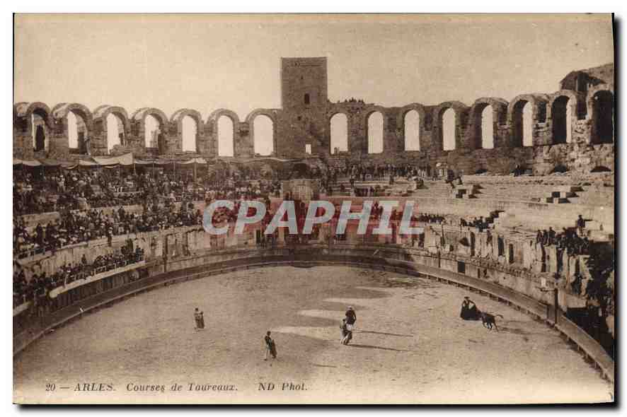 CPA ARLES course de Toureaur ND phol