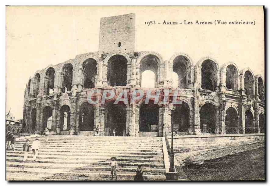 CPA 1953 ARLES Les Arenes Vue exterieure