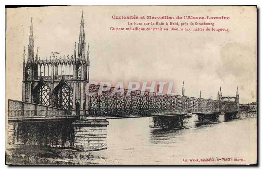 CPA Curiosites et mervellles de I'Alsace Lorraine