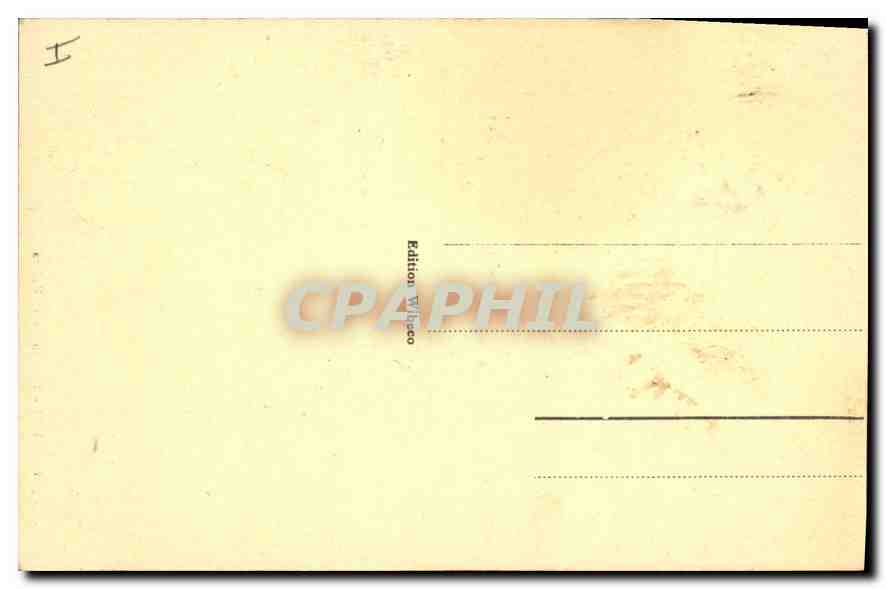 CPA Colmar Balcon de la police — Rückseite