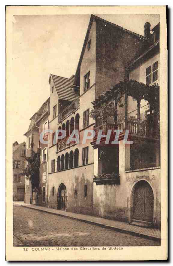 Colmar - Haus der Ritter von St-Jean — Verlag Vihéco, Nr. 72