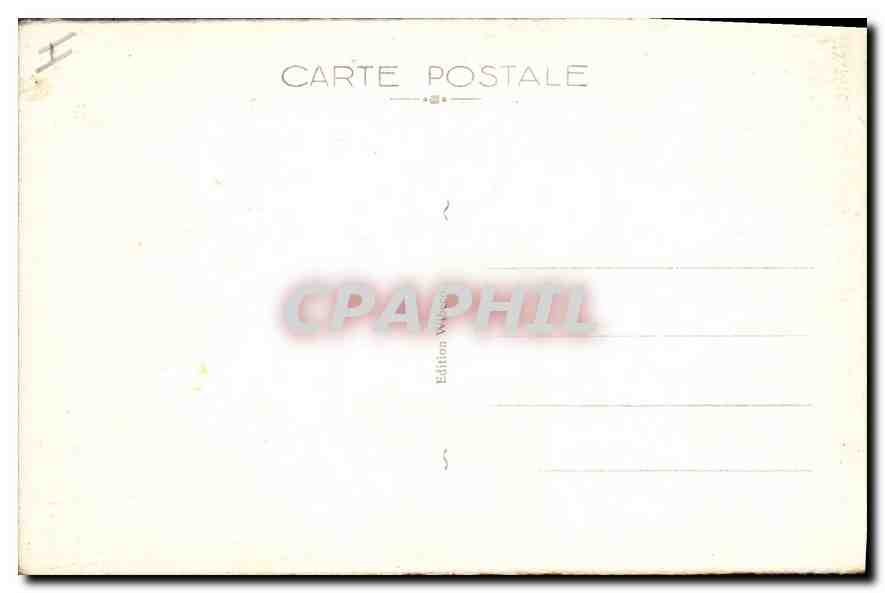 CPA COLMAR Vue generale et les Vosges — Rückseite