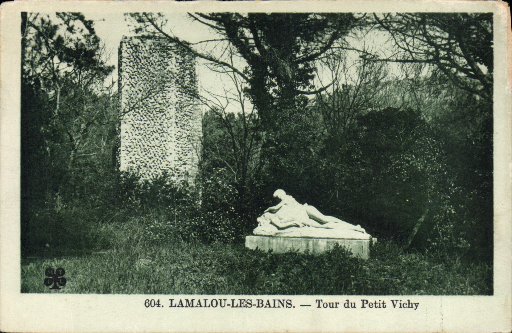 CPA LAMALOU LES BAINS Tour du petit vichy