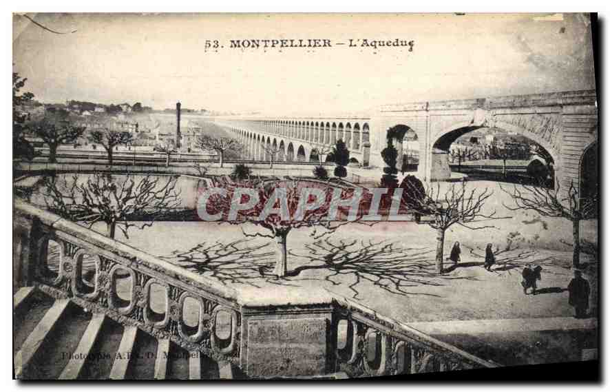 CPA MONTPELLIER L'Aqueduc ND Phot