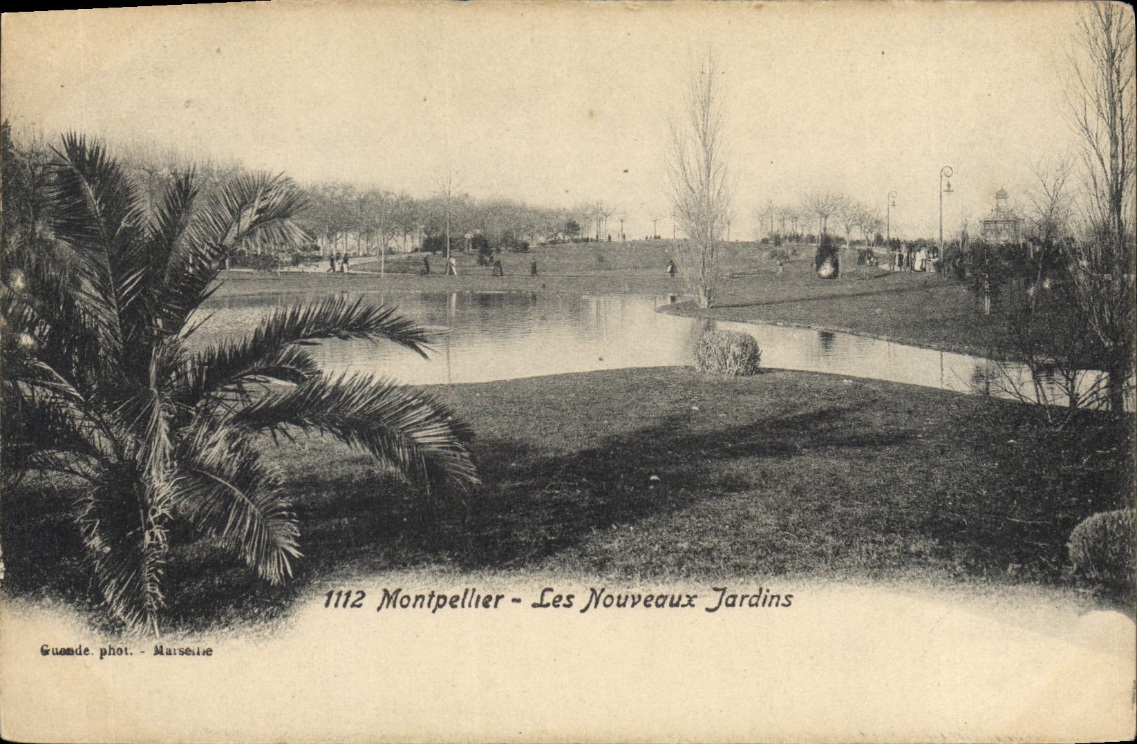 CPA Montpellier Les Nouveaux jardins