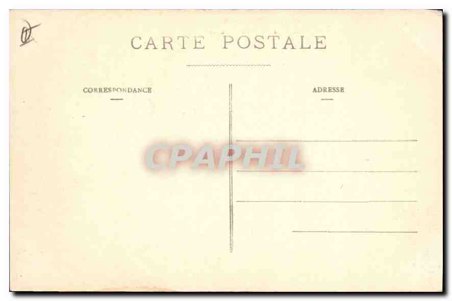 CPA MONTPELLIER Le Musee Fabre et la Grand Lycee — Back