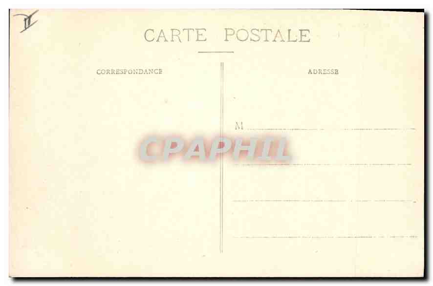 CPA MONTPELLIER place de la Comedie Passage Lonjon — Rückseite