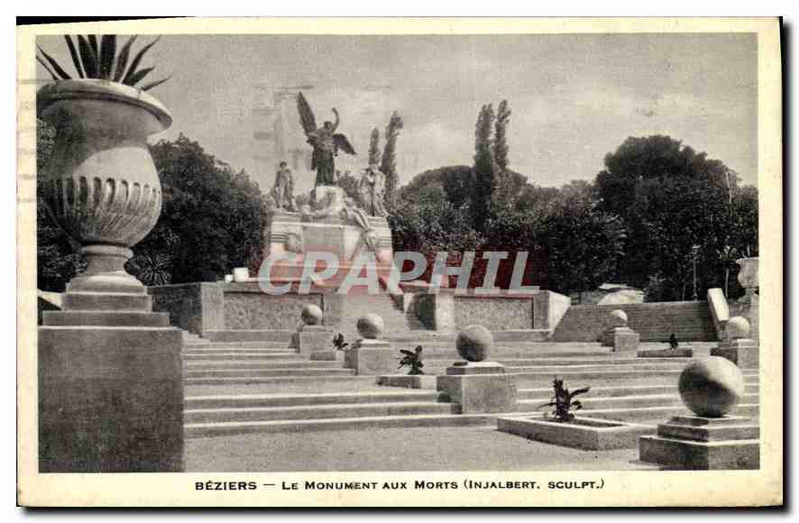 Béziers — Le Monument aux Morts (Injalbert, sculpt.)
