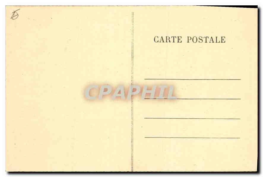 CPA LAMALOU le HAUT Source du petit Vichy et la passerelle — Rückseite