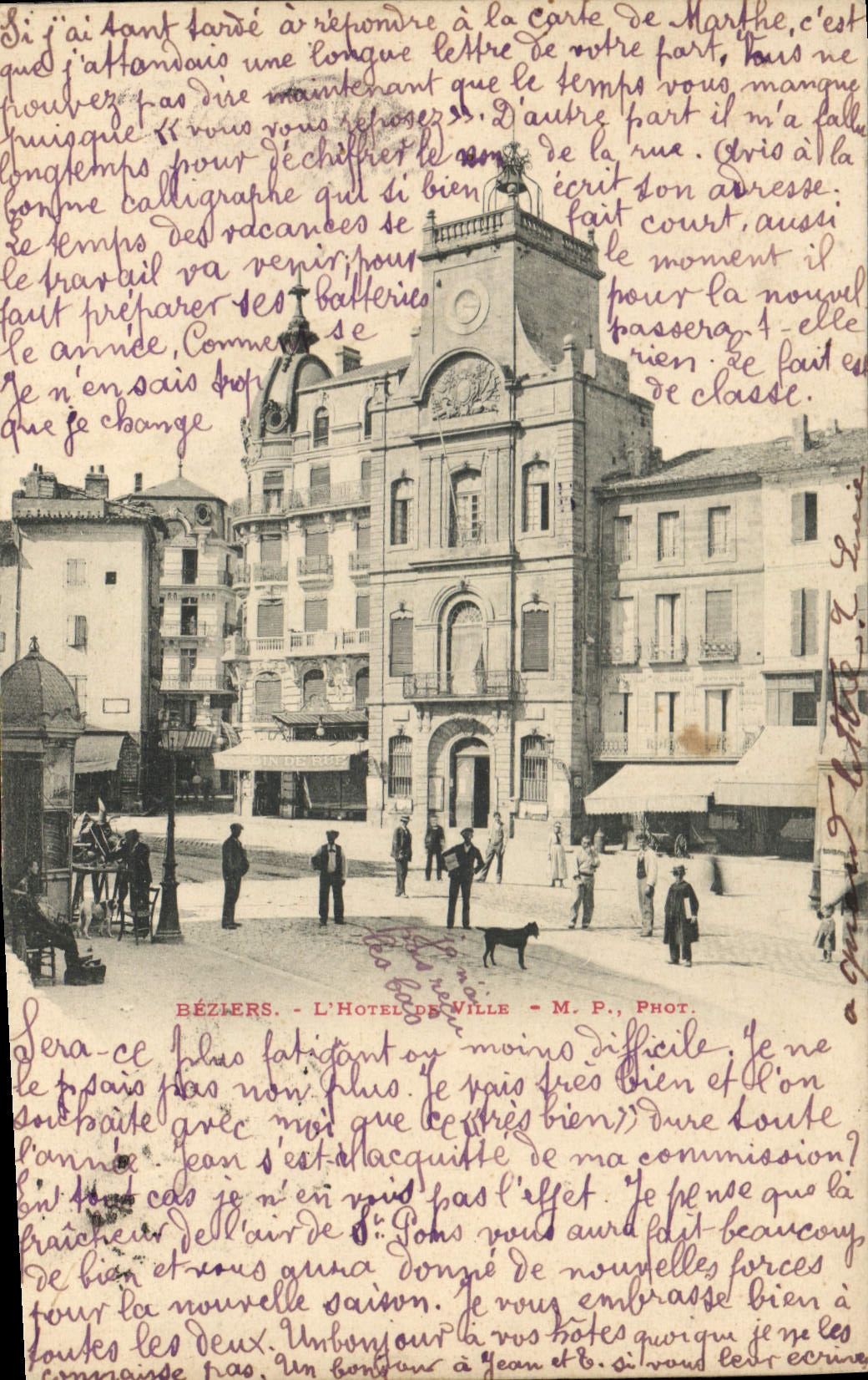 Béziers — Rathaus — M. P., Fot.