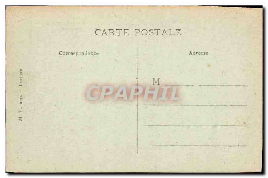 Gorges de Colombières — Hôtel-Restaurant des Sources — Éditeur M.T. imp. Forges, n°507 — Reverso