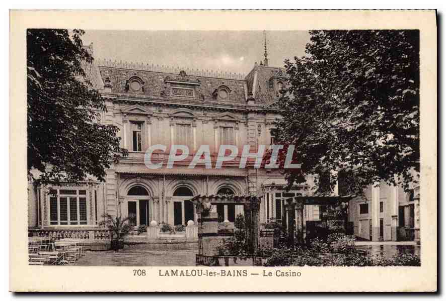 CPA LAMALOU les BAINS Le Casino