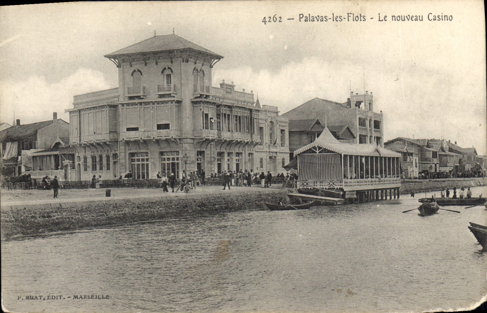 Palavas-les-Flots — Le nouveau Casino — P. Ruat, Édit. - Marseille