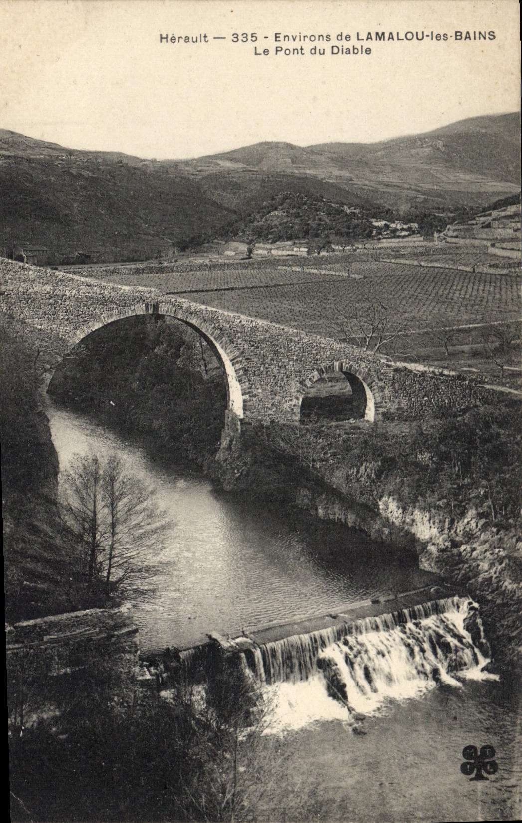CPA Environs de LAMALOU les BAINS Le Pont du Diable