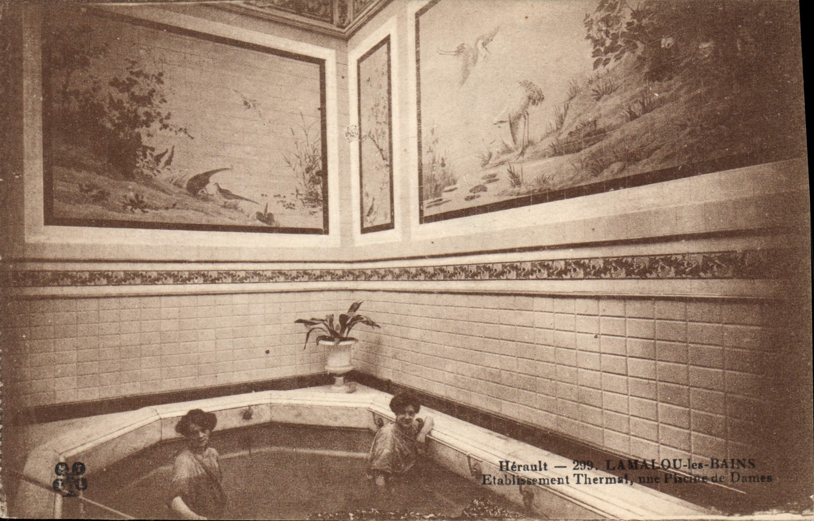 CPA LAMALOU LES BAINS Etablissment Thermal