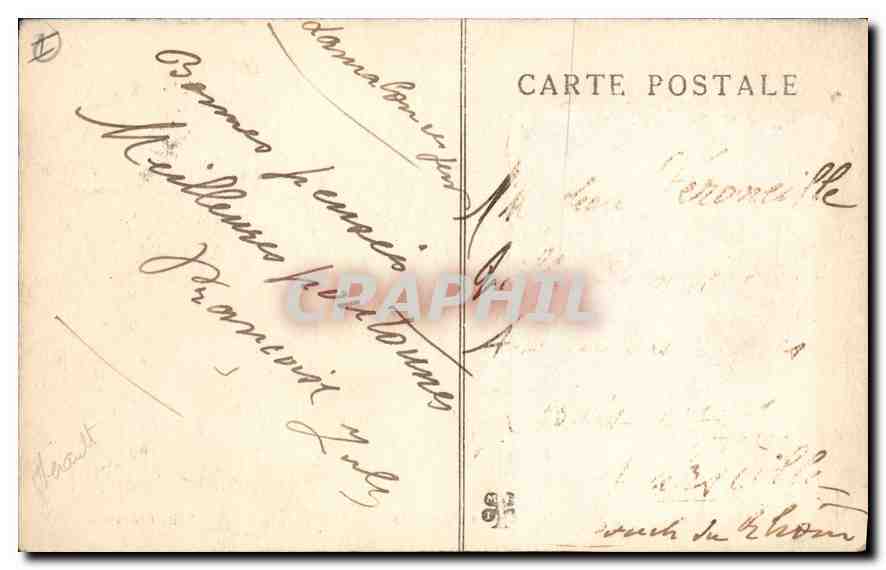 CPA LAMALOU les BAINS Buvette de I'Uselade — Rückseite