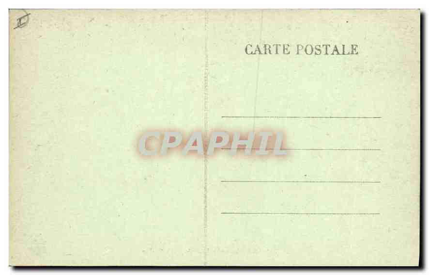 CPA LAMALOU les BAINS Le Casino — Rückseite