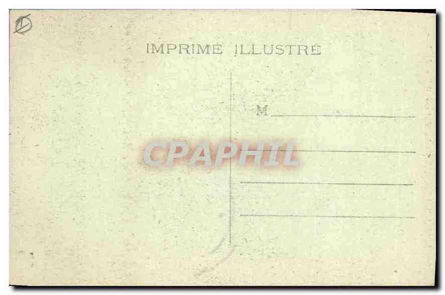 Lamalou-le-Haut — Le Château d'Eau du Parc — Imprime Illustre n°266 — Verso
