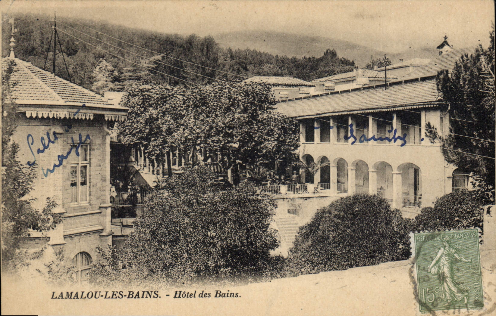 Lamalou-les-Bains - Hôtel des Bains — Éditeur non identifié, n° de série non visible