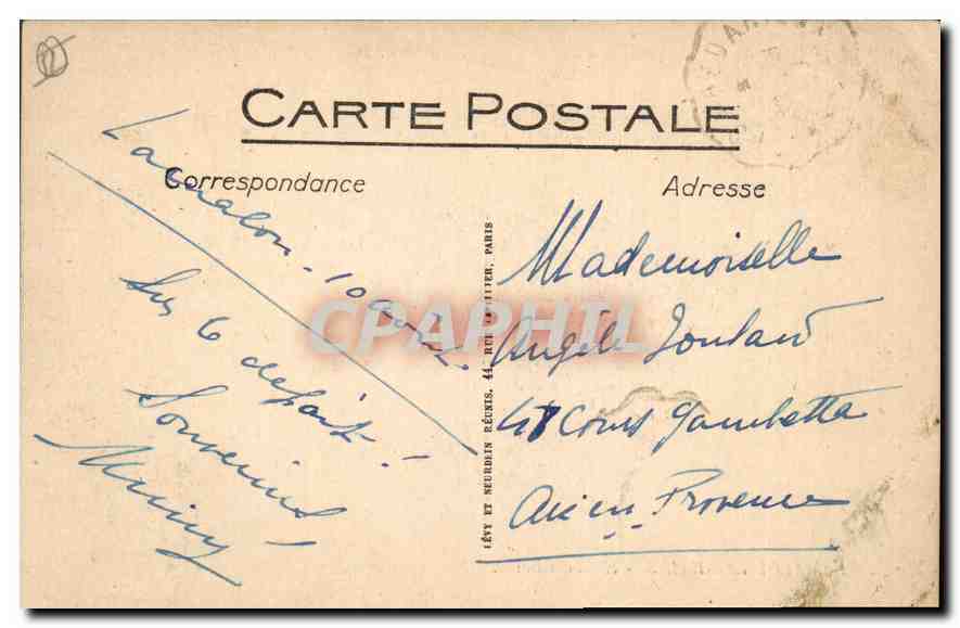 Lamalou-les-Bains - Hôtel des Bains — Éditeur non identifié, n° de série non visible — Reverso