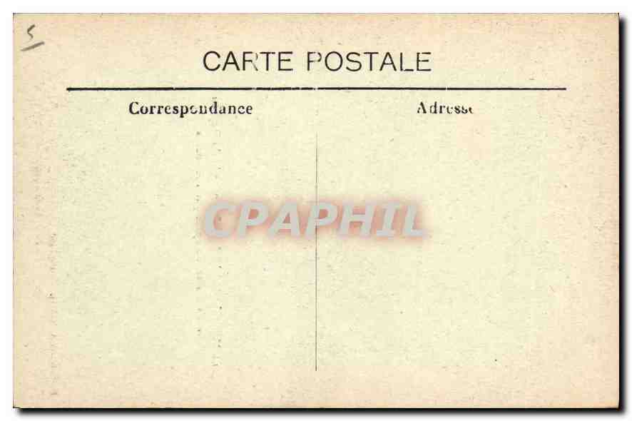 CPA MONTPELLIER Promenade du peyrou La Force domptee par l'amour — Rückseite