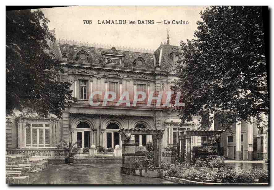 CPA LAMALOU les BAINS Le Casino