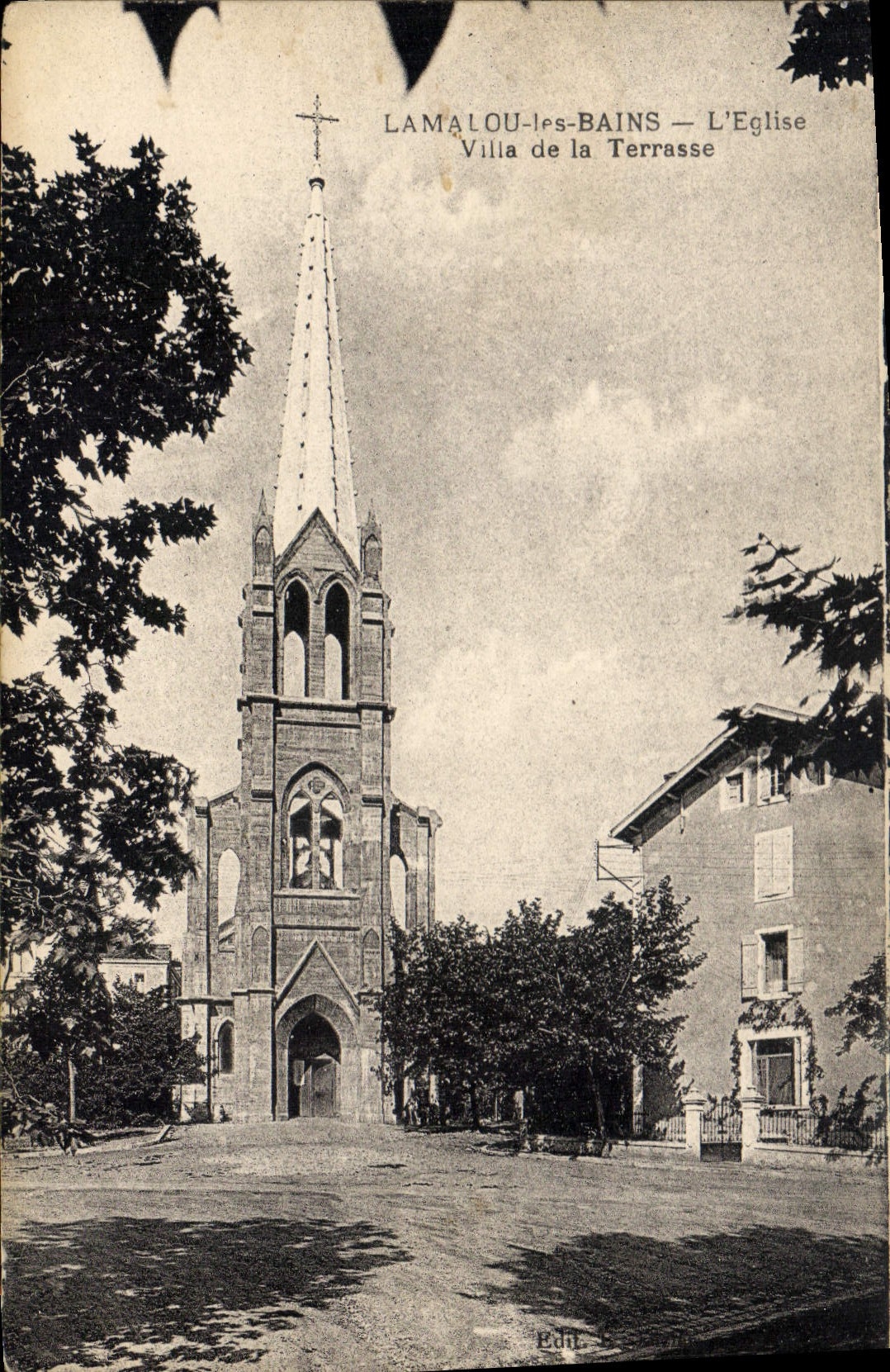 Lamalou-les-Bains — L'Église — Villa de la Terrasse