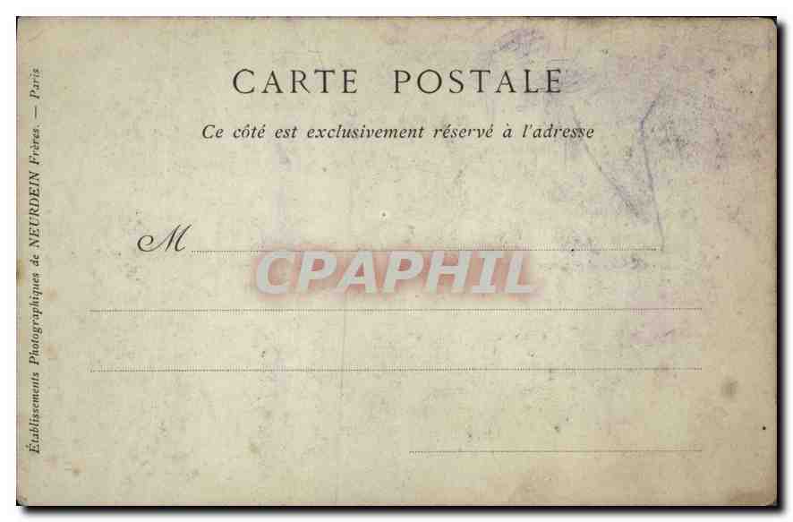 CPA MONTPELLIER Vestiges des Anciennes Murailles — Back