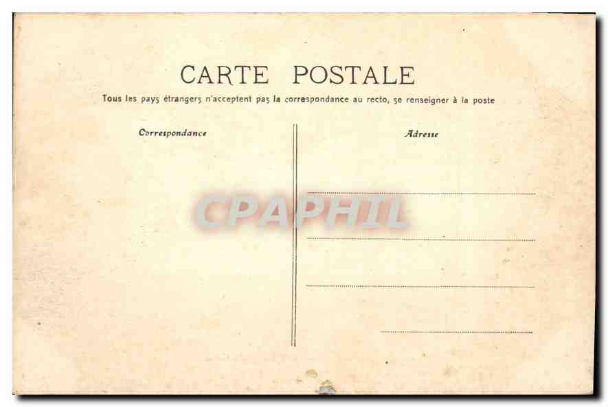 Béziers — Les Bords du Canal — Éditeur non identifié, n° de série 51 — Verso