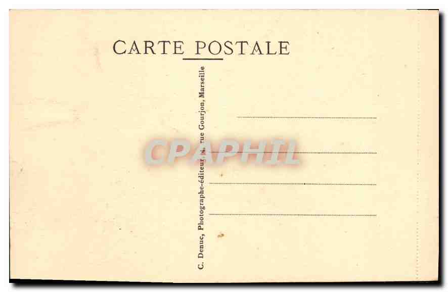 CPA SETE Station Balneaire Le Palais Consulaire et la Chambre de Commerce — Back