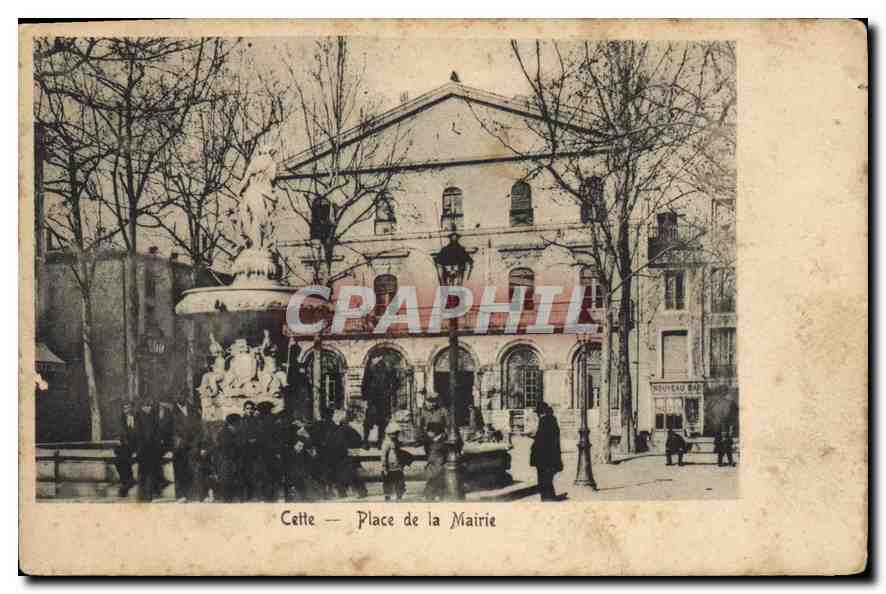 CPA Cette Place de La Mairie