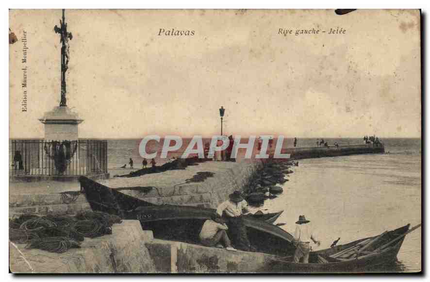 CPA Palavas Rive gauhe