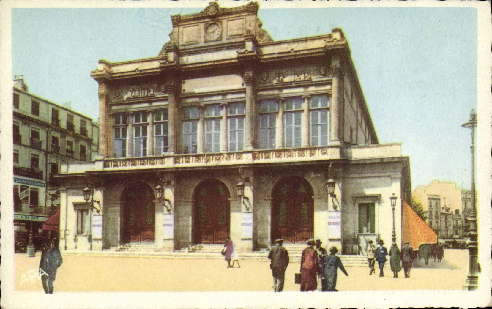 CPA Beziers Le theatre