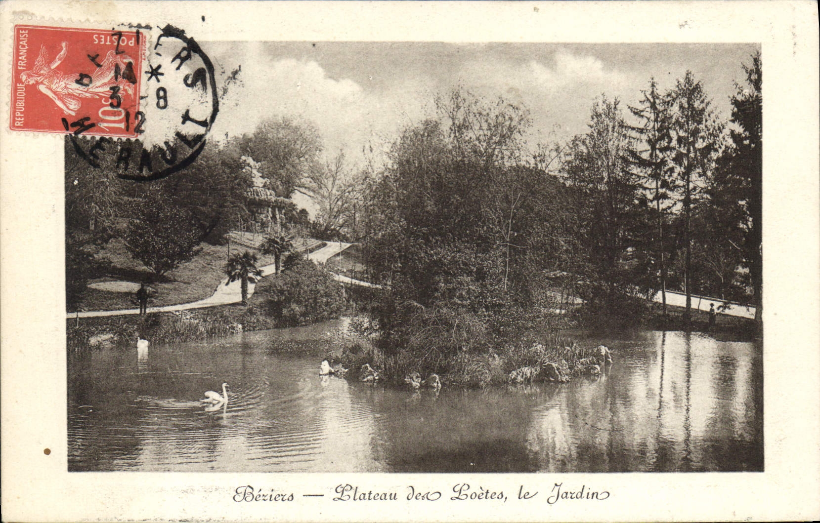 Béziers — Plateau des Loètes, le Jardin — Édit. Lasteures, Béziers