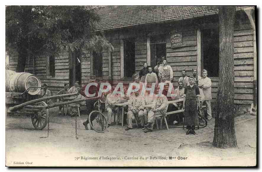 79e Régiment d'Infanterie — Cantine du 2e Bataillon — Édition Ober