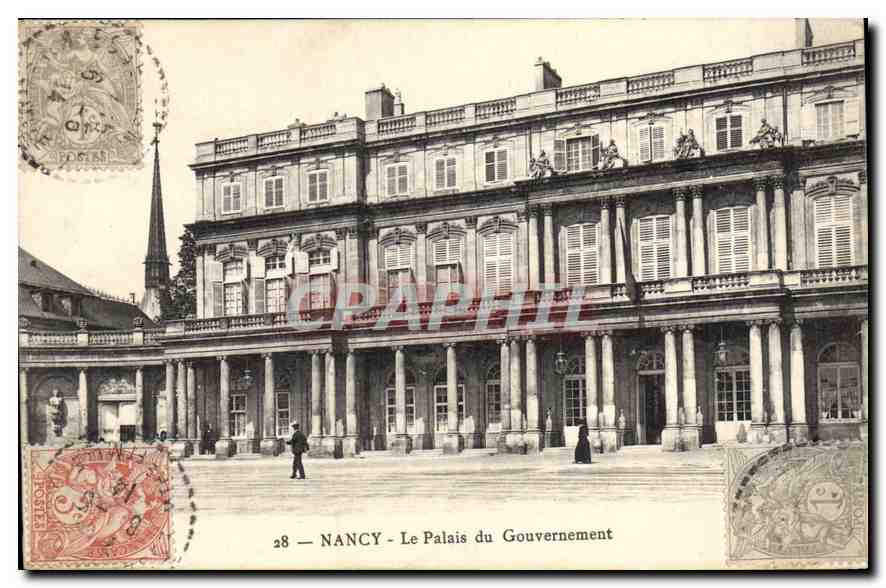 CPA NANCY Le Palais du Gouvernment