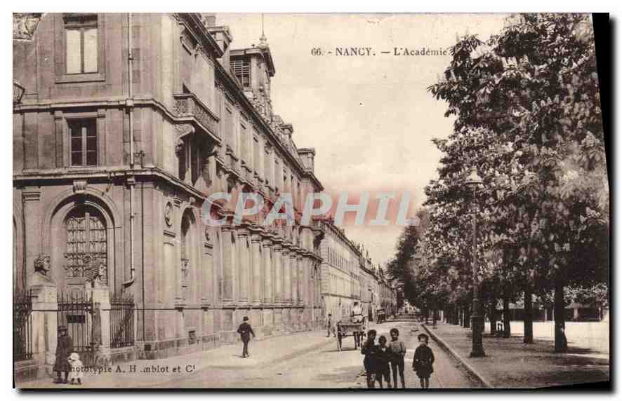 Nancy — Die Akademie — Phototypie A. H. Amblot et C'