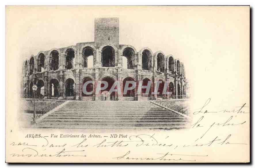 Arles — Vue Extérieure des Arènes — ND Phot