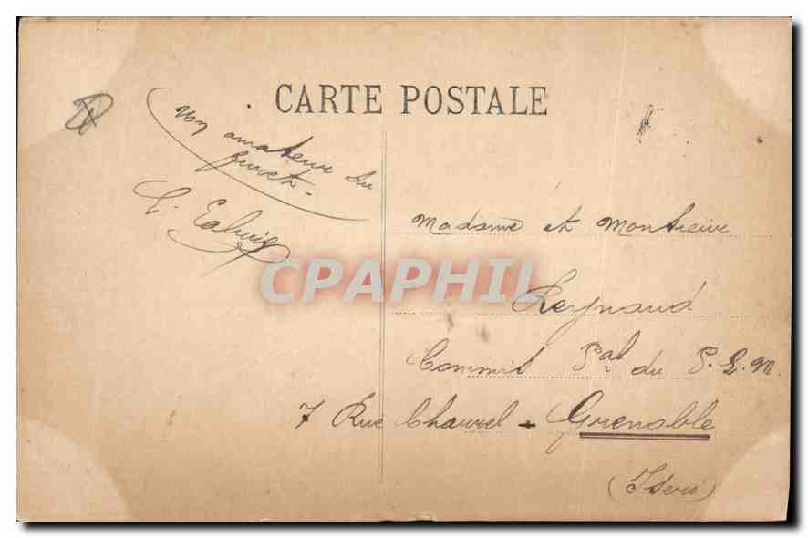 ARLES — Les Arènes — PLATINOGRAVURE LL — PARIS — Rückseite