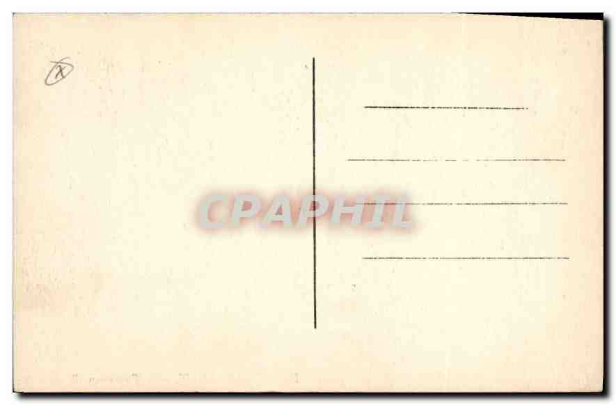 CPA Petit Castelet pres Tarascon  — Verso
