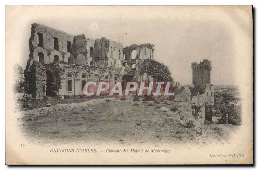 CPA Environs d'Arles Le Convent des Moines de Montmajor 