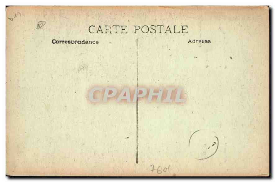 La statue de Mireille sur la place des Saintes Maries de la Mer — inaugurée le 26 septembre 1910 — coll. L A — Verso