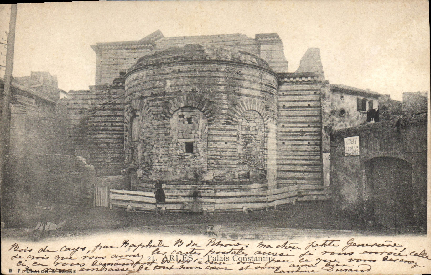 Palais Constantini — Arles — éditeur F. Ennac & Cie, n°21