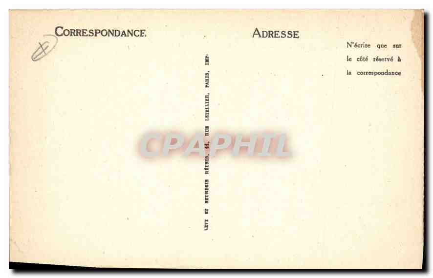 CPA Arles Les Arenes  — Rückseite