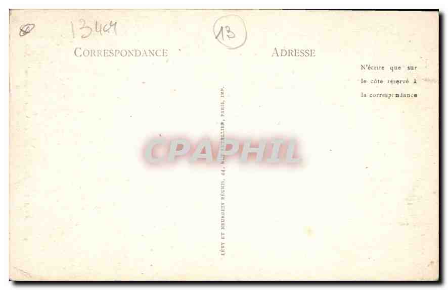 CPA Arles Abside de l'Eglise Saint Trophime  — Rückseite