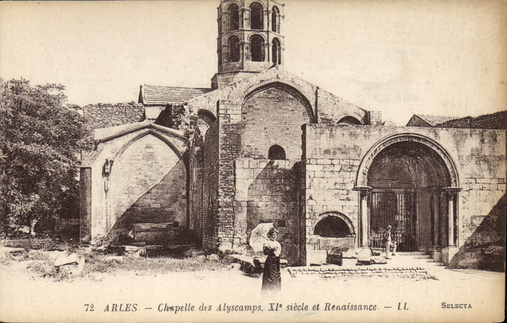 Arles — Chapelle des Alyscamps, XIe siècle et Renaissance — LL Selecta