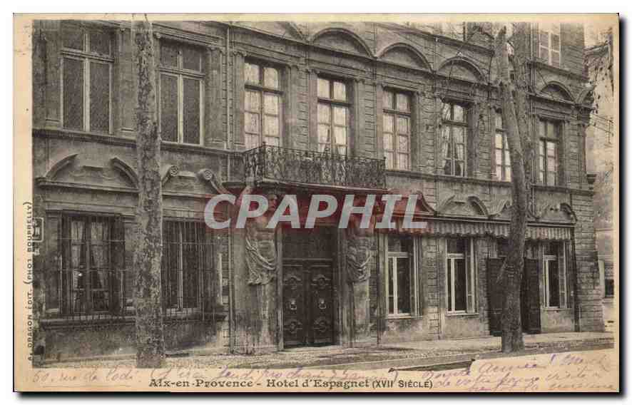 Aix-en-Provence - Hotel d'Espagnet (17. Jahrhundert) — A. Dragon Verlag (Fot. Boulpelly)