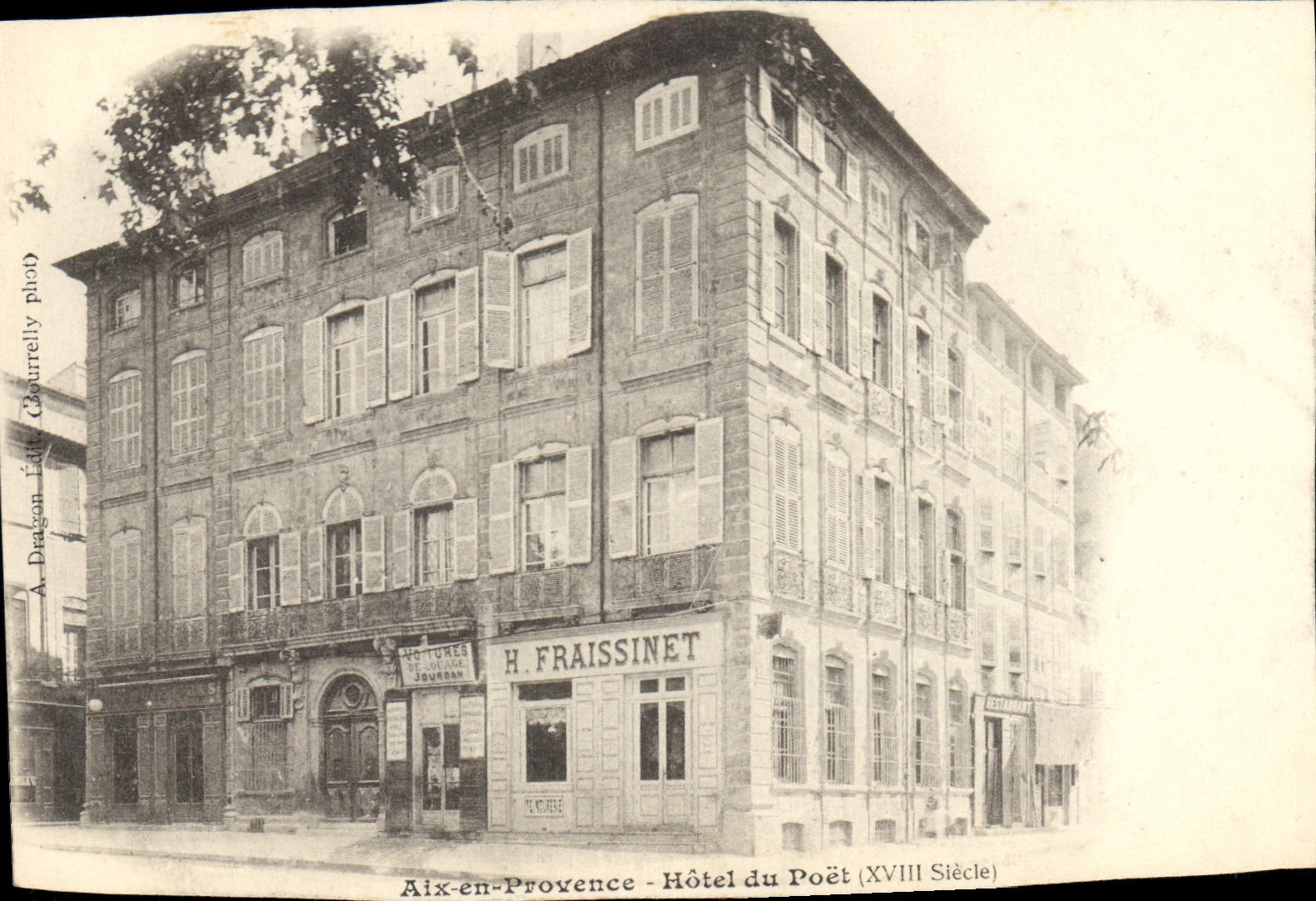 Aix-en-Provence — Hôtel du Poët (18. Jahrhundert) — A. Dragon & Éd. Courrèlly