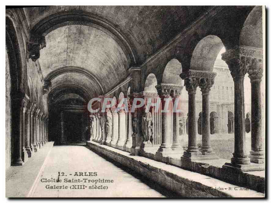 Arles - Cloître Saint-Trophime - Galerie (XIIIe siècle)